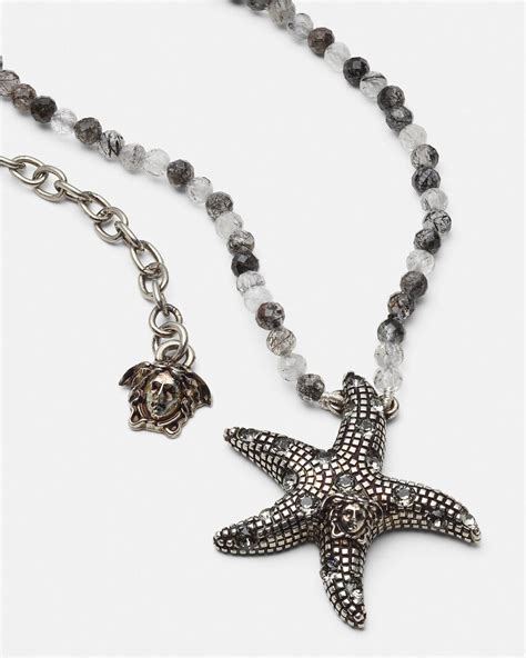 versace starfish necklace|versace barocco sea.